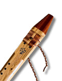 E - Gemstone Oak Drone Flute 440 Hz