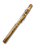 F# Flute made from English Character Brown Oak Native American Style Flute