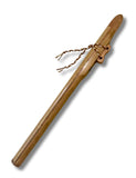 G ~ English Brown Oak with Stripe Native American Style Flute