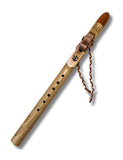 A ~ English Brown Character Oak Native American Style Flute