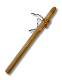 F ~ English Character Brown Oak Native American Style Flute