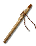 A ~ English Brown Character Oak Native American Style Flute