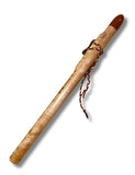 G ~ Gemstone Native American Style Flute Made from Rippled Sycamore