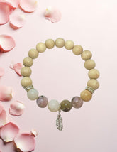 Magdalene Rose Energy Infused Crystal Diffuser Bracelet - Sacred Earth