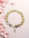 Magdalene Rose Energy Infused Crystal Diffuser Bracelet - Sacred Earth