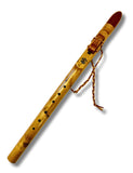 F ~ English Brown Oak Native American Style Flute