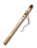 Low D ~ Gemstone Native American Style Flute made from Spalted Sycamore