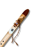 Low D ~ Gemstone Native American Style Flute made from Sycamore