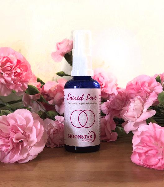 Sacred Love Crystal Essence - Strengthens, heals resistance to love, unites hearts and minds