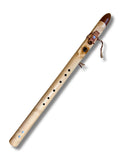 Low D ~ Gemstone Native American Style Flute made from Sycamore