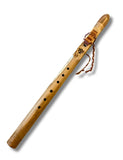F# Flute made from English Character Brown Oak Native American Style Flute