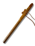 G ~ Native American Style Flute Made from English Brown and Character Oak