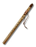 G ~ English Brown Character Oak Native American Style Flute