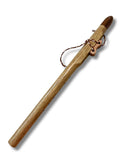 G ~ English Brown Character Oak Native American Style Flute