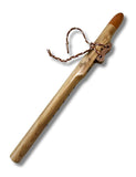 A ~ English Brown Character Oak Native American Style Flute