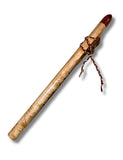 G ~ Gemstone Native American Style Flute Made from Rippled Sycamore