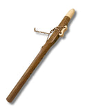 F ~ English Tiger Oak and Sycamore Native American Style Flute 440 Hz