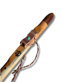 High B ~ Gemstone Native American Style Flute Made from Flute made from Yew and Sycamore