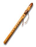 Eb ~ Gemstone Native American Style Flute Made from English Brown Oak