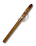 Low D ~ English Tiger Oak Native American Style Flute