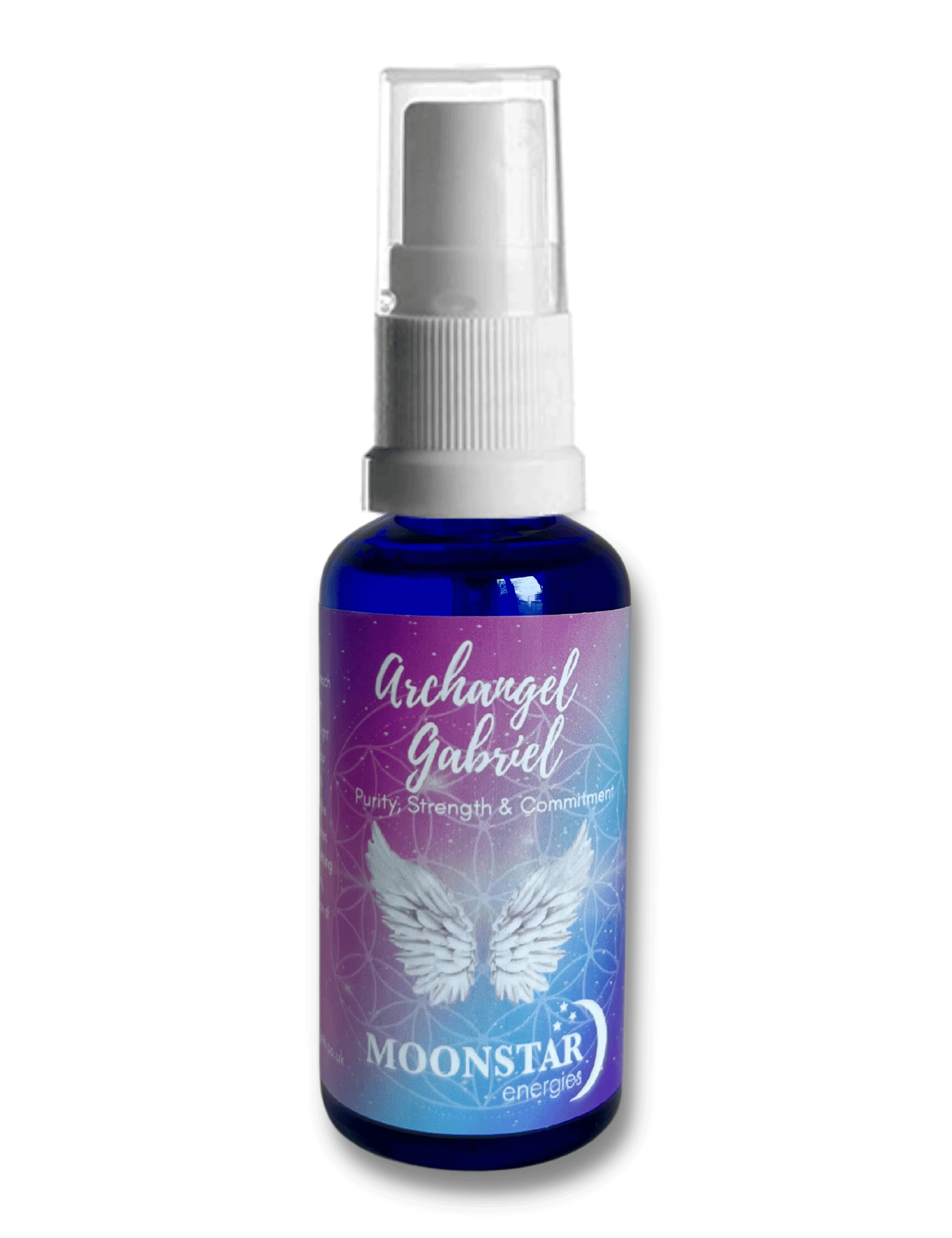 Archangel Gabriel Crystal Aura Spray - Purity, strength and commitment. - Sacred Earth