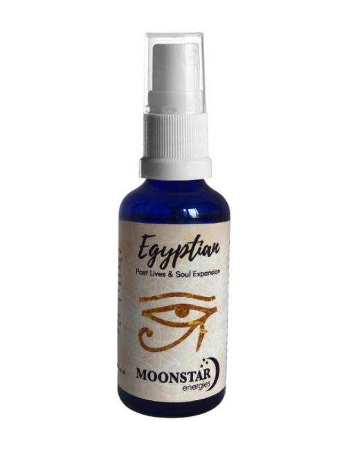 Egyptian Crystal Aura Spray - Ancient Egypt, soul advancement, past lives. - Sacred Earth