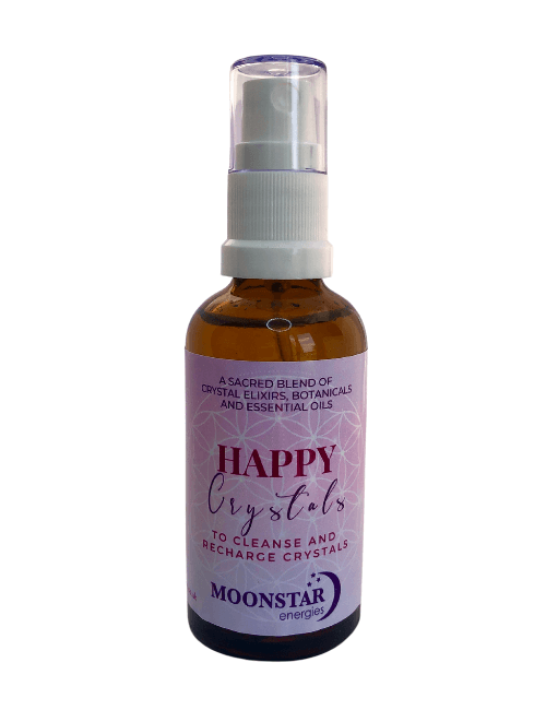 Happy Crystals Spray - Crystal Cleansing and Rejuvenation Spray
